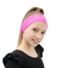 Headband, supplex, color pink