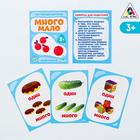 Flashcards "Much / Little", 16 PCs.
