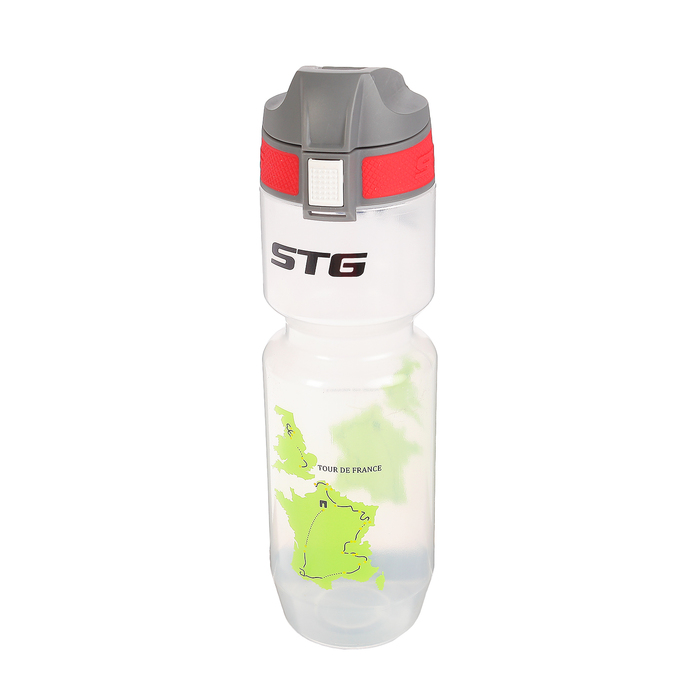 Велофляга STG 750мл  &quot;Tour de France&quot; TRANSPARENT, ED-BT21