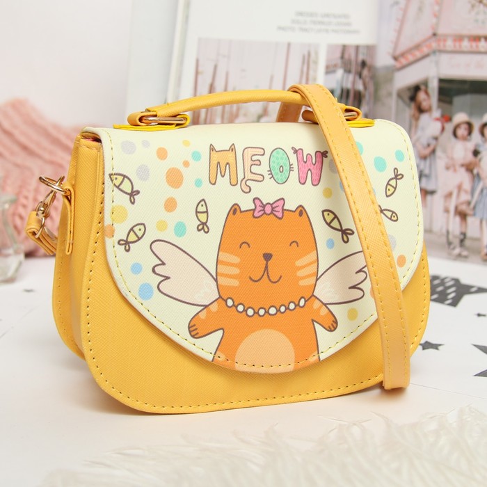 Сумочка детская &quot;Meow&quot;, 16 х 12 х 6,5 см