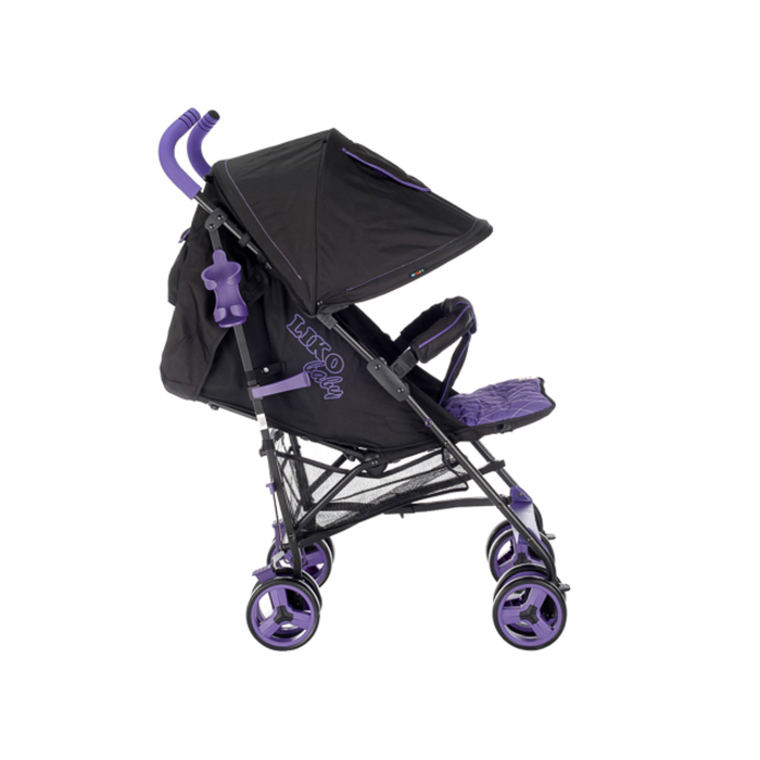 Коляска-трость Liko Baby B319 EASY TRAVEL, цвет фиолетовый