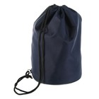 Bag for shoes and ball, Standard, round bottom, 360х220 mm, dark blue