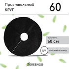 Круг приствольный, d = 0,6 м, плотность 60 г/м², спанбонд с УФ-стабилизатором, набор 5 шт., чёрный, Greengo, Эконом 20% 3346951
