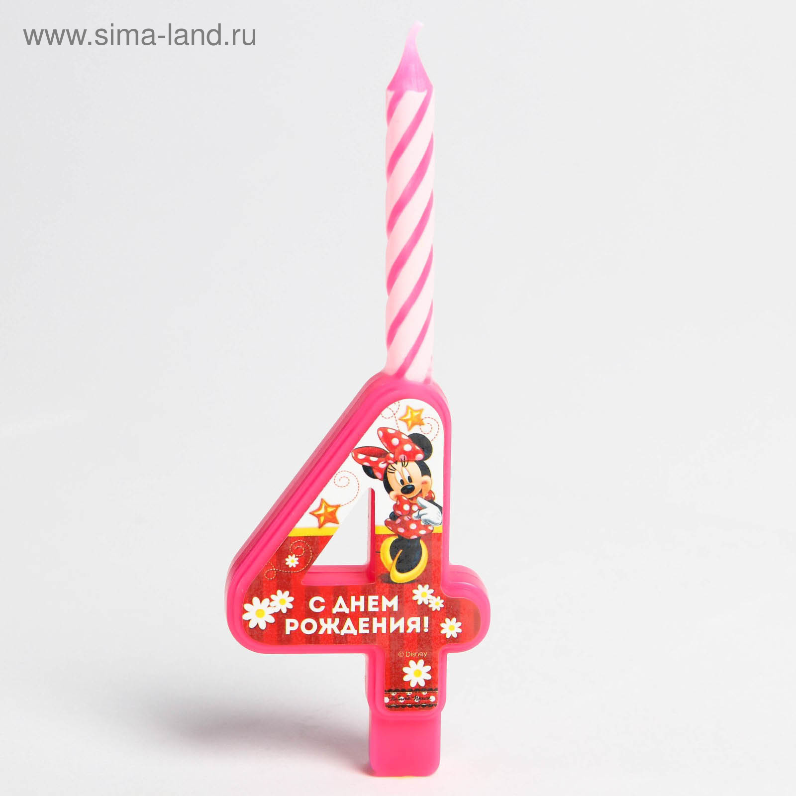 Цифра 4 минни маус