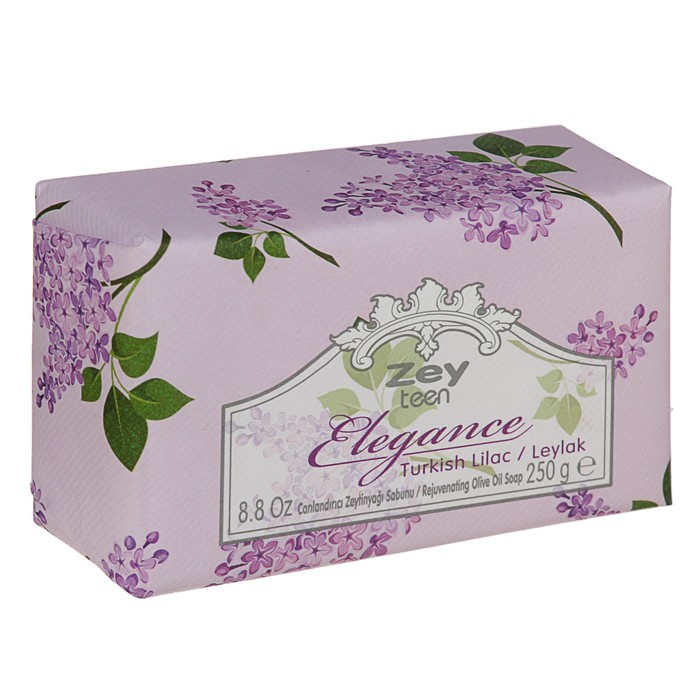 Мыло для лица, тела и волос Olivos Zeyteen Elegance Lilac, 250 г