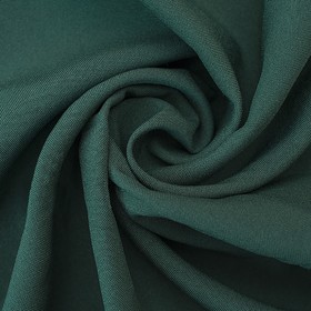 Ткань костюмная габардин, ширина 150 см, цвет тёмно - зелёный