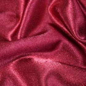 Ткань плательная, креп - сатин, ширина 150 см, цвет бордо