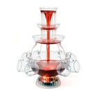 Фонтан Gastrorag WF03, для вина, 3 яруса, акрил, прозрачный Фонтан Gastrorag WF03, для вина, 3 яруса, акрил, прозрачный
