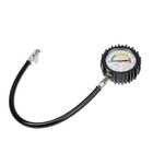 Pressure gauge mechanical TORSO, clamp, rubber hose 18 cm