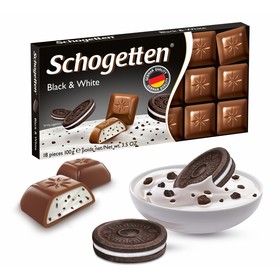 Шоколад Schogetten Black&White 100 г