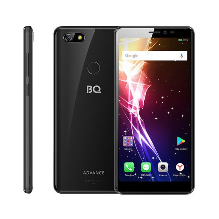 Смартфон BQ S-5500L Advance LTE Black 18:9. 5,45&quot; IPS,1440*720, 16Gb, 2GbRAM,черный