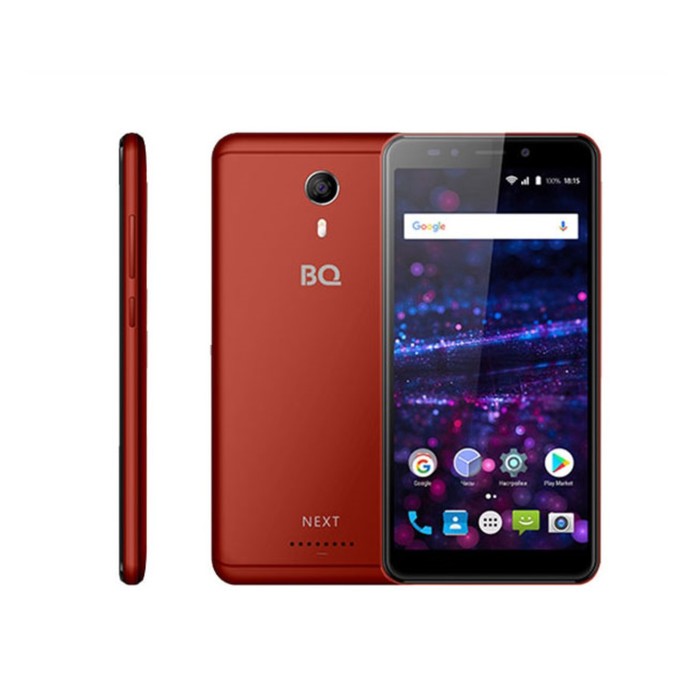 Смартфон BQ S-5522 Next Red 18:9. 5,45&quot; FW+,960*480, 8Gb, 1GbRAM, 5Mp+5Mp