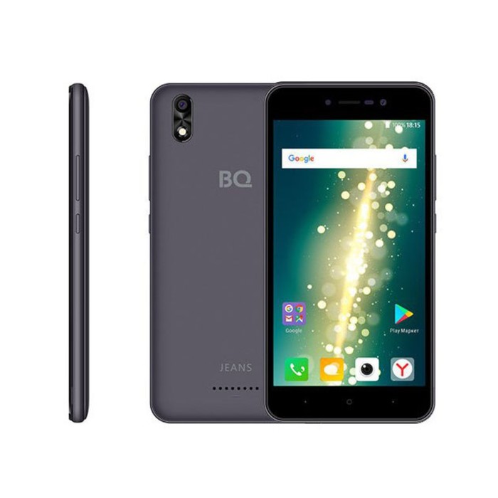 Смартфон BQ S-5591 Jeans Gray 5,5&quot; IPS, 1280*720, 8Gb, 1Gb RAM, 5Mp+5Mp,цвет серый