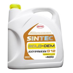 Антифриз SINTEC GOLD - 40 желтый, 5кг 2450143