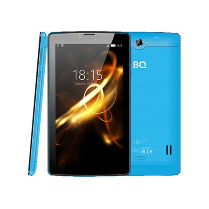 Планшет BQ  7083G Light Blue 7&quot;, 1024*600, TN, 4*1.0Ghz, 1+8Гб, GPS, 7.0, светло-синий