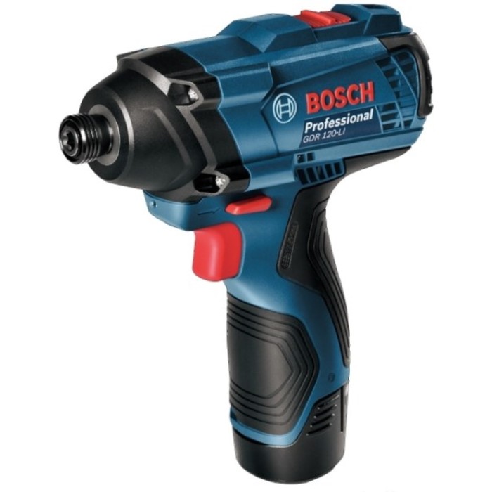 Аккумуляторный ударный гайковерт Bosch GDR 120-LI (0.601.9F0.000), 1/4&quot;,12В, БЕЗ АКК. И ЗУ