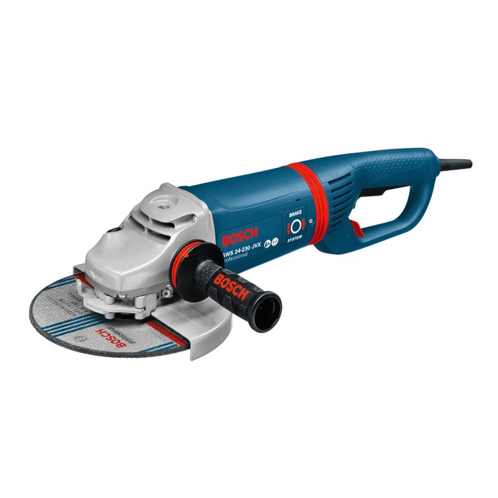 Угловая шлифмашина Bosch GWS 24-230 JVX (0.601.864.504), 2400 Вт, диск 230 мм, 6500 об/мин