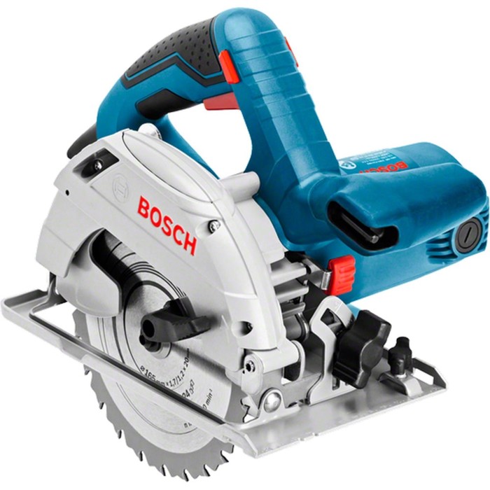 Циркулярная пила Bosch GKS 165 (0.601.676.100), 1100 Вт, диск 165х20 мм, 4900 об/мин