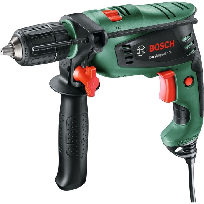 Ударная дрель Bosch EasyImpact 550 (0.603.130.020), 550 Вт, БЗП 13 мм, 3000 об/мин, кейс