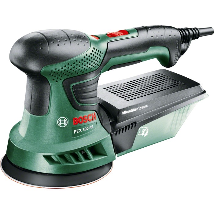 Эксцентриковая шлифмашина Bosch PEX 300 AE (0.603.3A3.020), 270 Вт, диск 125 мм