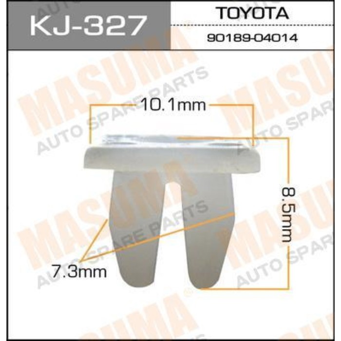 Клипса крепежная  Masuma KJ327