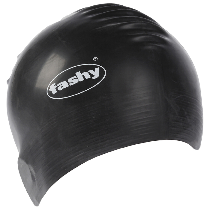 Шапочка для плавания FASHY Flexi-Latex Cap, латекс, цвет чёрный