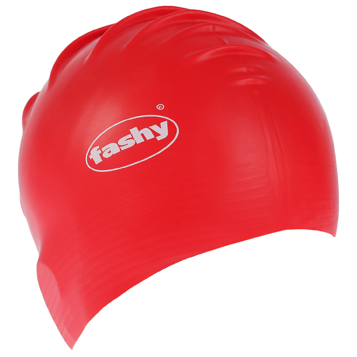 Шапочка для плавания FASHY Flexi-Latex Cap, арт.3030-00-55, латекс, цвет красный