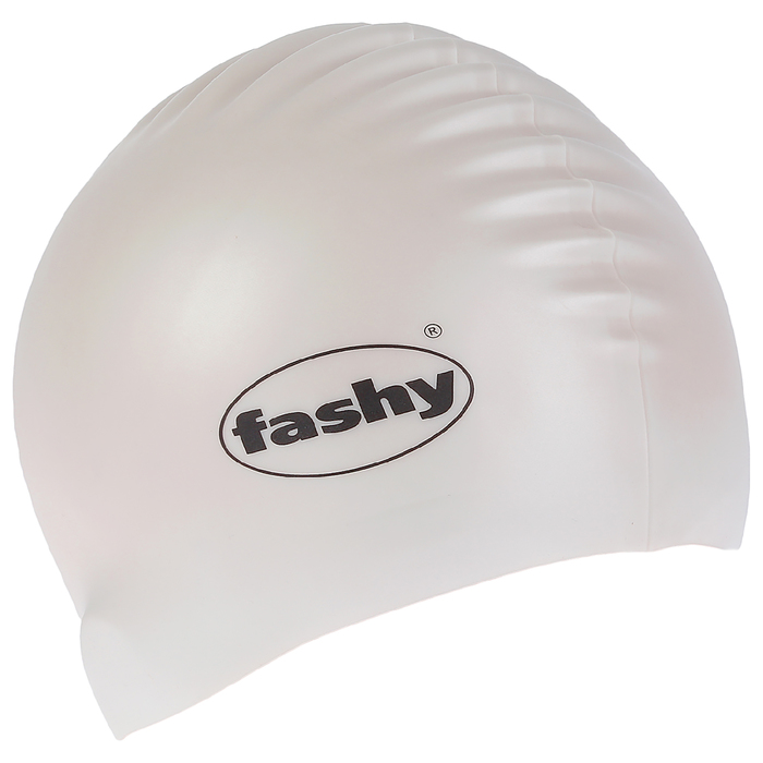 Шапочка для плавания FASHY Silicone Cap, силикон, цвет белый