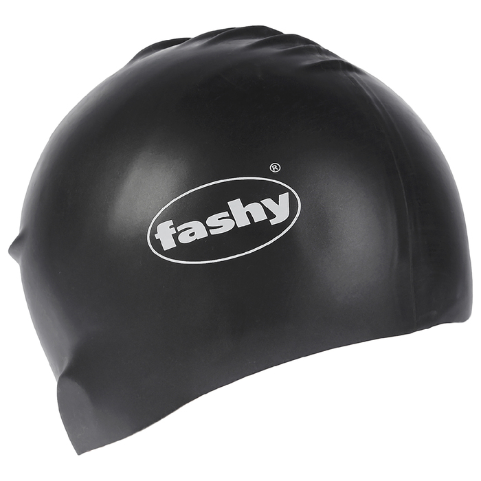 Шапочка для плавания FASHY Silicone Cap, силикон, цвет чёрный