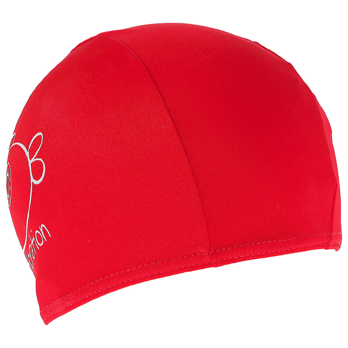 Шапочка для плавания детская FASHY Polyester kids Printed Cap, латекс, цвет красный