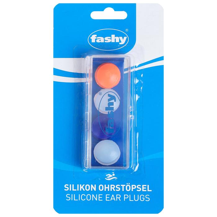 Беруши FASHY Silicon Ear Plugs, размер универсальный, 4шт. в комплекте