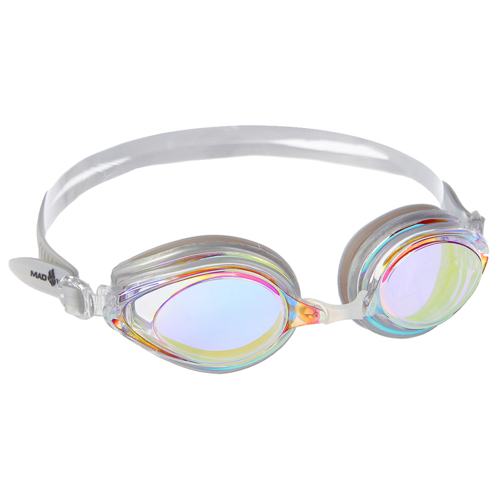 Очки для плавания Techno Mirror II, цвет серый - фото 797944011