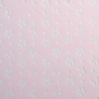 Фетр ламинированный с перфорацией "Цветочки", розовый, 57 см х 5 м 2896715