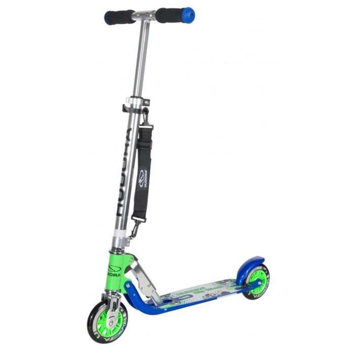 Самокат HUDORA Big Wheel 125, цвет сине-зеленый