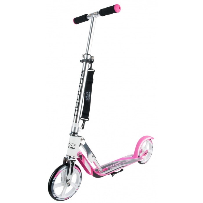 Самокат HUDORA Big Wheel RX-Pro 205, цвет бело-розовый