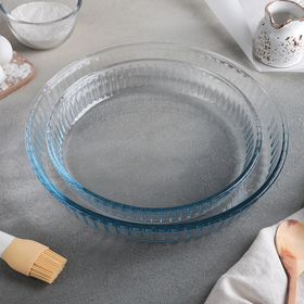 {{photo.Alt || photo.Description || 'Набор круглой посуды для запекания Borcam, 2 предмета: 1,6 л, 2,6 л'}}