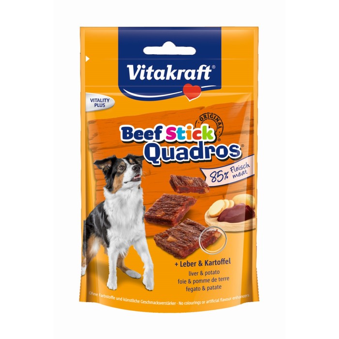 Лакомство Vitakraft BEEF-STICK QUADROS для собак, 70 г