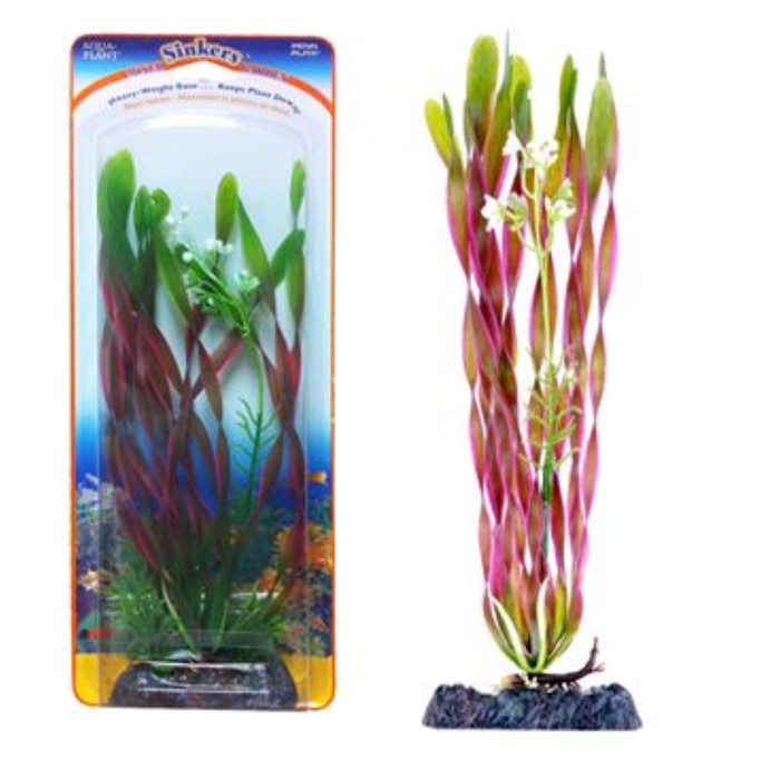 Растение-композиция PENN-PLAX CORKSCREW VALLISNERIA-CLUB MOSS, 17см