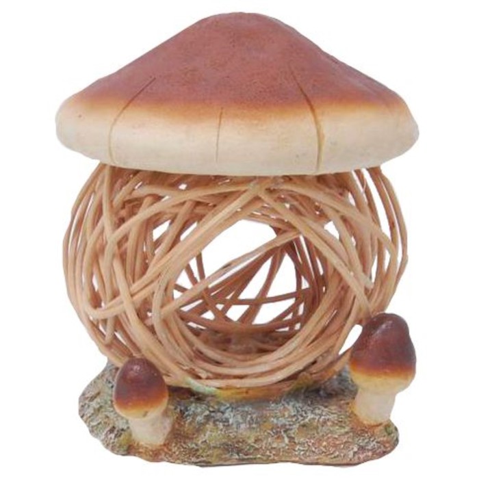 Дом Fauna INT MUSHROOM HOUSE, для грызунов, дерево/пластик