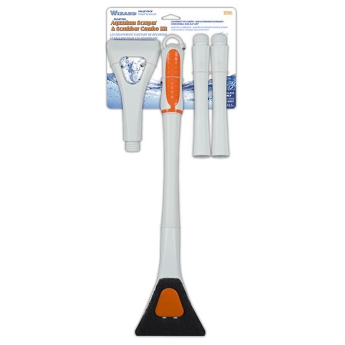 Очиститель стекол PENN-PLAX WIZARD SCRUBBER-SCRAPER, 68,5см