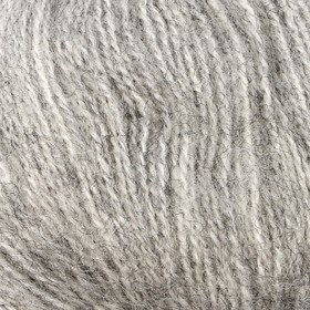 Пряжа "Angora real 40" 60% акрил, 40% шерсть 480м/100гр (614 серый меланж)