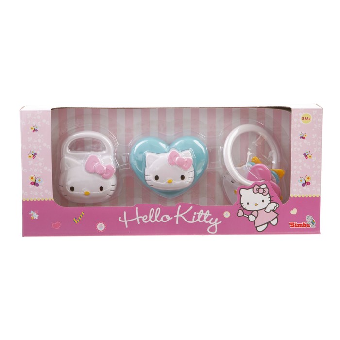 Набор погремушек Hello Kitty, 3 шт.