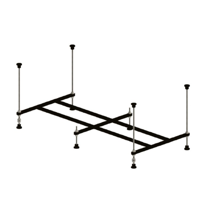 Каркас для ванны IDDIS 003, 160 см, разборный, универсальный