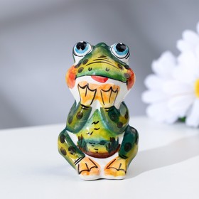 Souvenir "Frog's dream", 7 cm, color, Gzhel