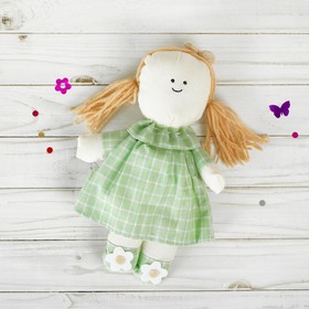 Подвеска «Людмила», кукла с цветочками на голове и ножках, цвета МИКС