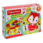 Пластилин на растительной осноснове 4 цвета 340г Mattel Fisher Price "Jumbo moulds" + вспомогательные материалы Пластилин на растительной осноснове 4 цвета 340г Mattel Fisher Price "Jumbo moulds" + вспомогательные материалы