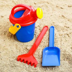 Набор для игры в песке, лейка 350 мл, цвета МИКС в Донецке