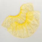 Medical Shoe covers yellow standard rugged, 400*120mm., 1.5 g., 25 pairs/pack.