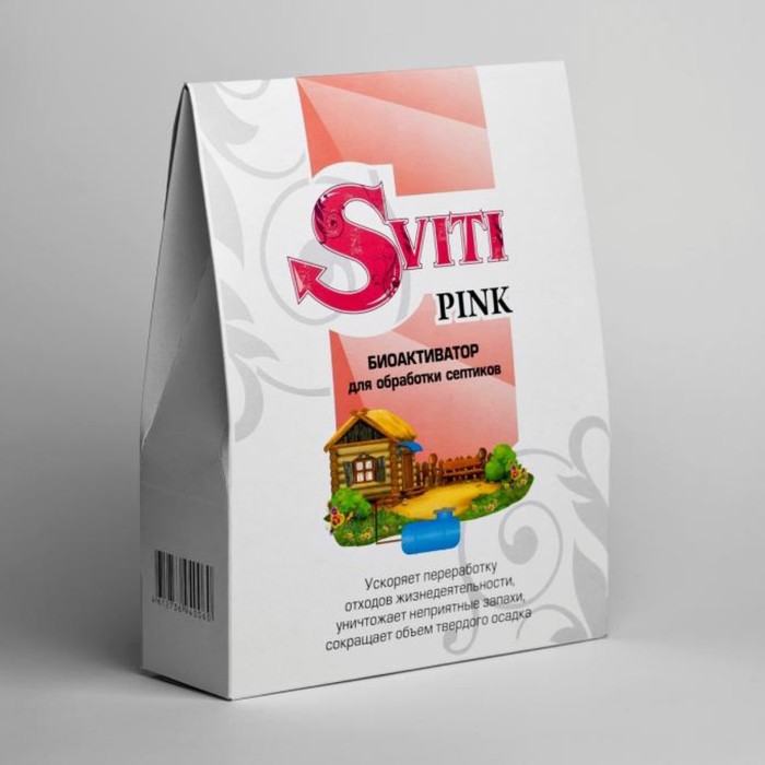 Биоактиватор для обработки септиков, 400 г, SVITI PINK