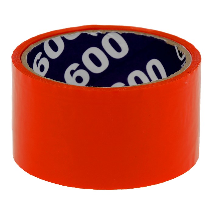 Клейкая лента упаковочная 48 мм х 24 м, 45 мкм UNIBOB (оранжевая)